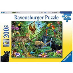 Ravensburger Puzzle 12660 Ravensburger Zwierzęta W Dżungli 200