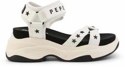 Sandały marki Pepe Jeans model GRUB_PLS90567 kolor Biały.