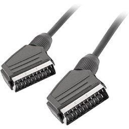Lanberg CA-EUEU-10CC-0018-BK "Scart-Scart" kabel audio video, 1,8 m