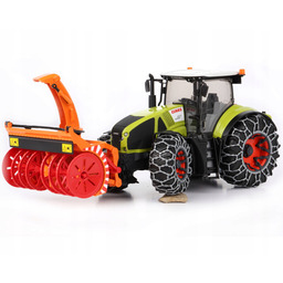 Bruder 03017 Traktor Claas z Pługiem Śnieżnym