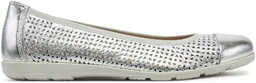 Baleriny Caprice 9-22151-42 Srebrny