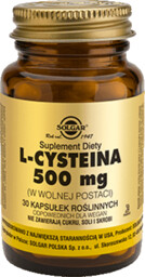 SOLGAR L-Cysteina 500 mg, 30 kapsułek