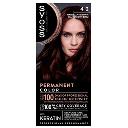 SYOSS Permanent Color Farba do włosów 4_2 Mahoniowy