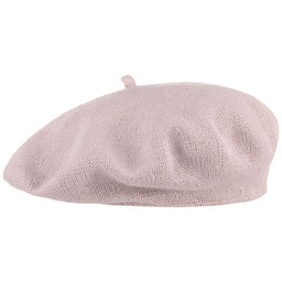 Beret Bawełniany Biskaya by Lipodo, różowy