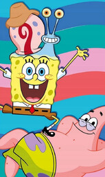 Ręcznik bawełniany licencyjny Spongebob RDE-103