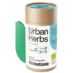 Urban Herbs 100% BIO Odchudzanie, suplement, zioła, kaps.