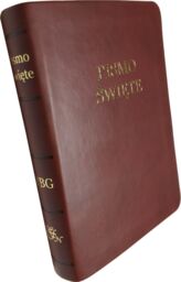 Uwspółcześniona Biblia Gdańska UBG A6 mała ekoskóra PU