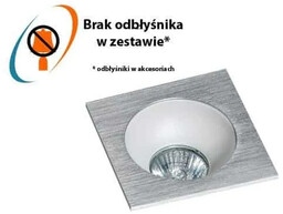 Oprawa do wbudowania HUGO 1 srebrna AZ1733 -