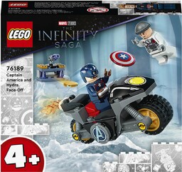 LEGO Marvel, klocki, Avengers, Kapitan Ameryka i pojedynek