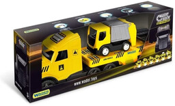 Magic Truck Technic Laweta ze śmieciarką - WADER