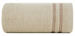 Eurofirany Ręcznik Ally 30x50 beżowy frotte 500 g/m2