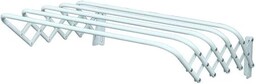 MSV Suszarka ścienna, metal, biała, 80 x 45