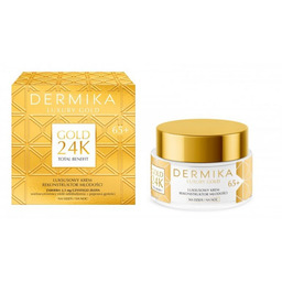 DERMIKA Luxury Gold 24K Total Benefit Luksusowy Krem-rekonstruktor