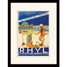 National Railway Muzeum obramowany plakat + passe-partout -