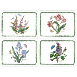 PODKŁADKI KORKOWE PIMPERNEL Botanic Garden - Kwiaty -