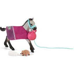 SCHLEICH Figurka Bawiące się źrebie 42534