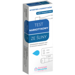 Test narkotykowy ze śliny, 1 szt.