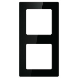 AVATTO Ramka do włączników N-TS10-FRAME-B2 Czarny Zyskaj