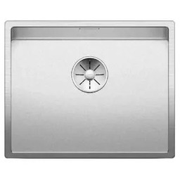 Blanco CLARON 500-U 523386 Stalowy Srebrny Zlewozmywak prostokątny