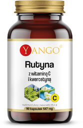 Yango Rutyna z Witaminą C i Kwercetyną, 90
