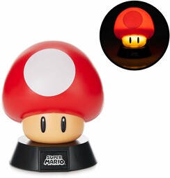 Paladone Super Mario Bros. Grzyb lampka nocna 3D,