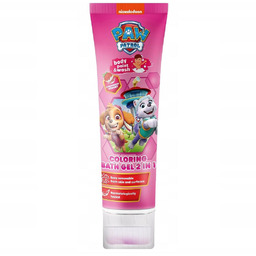 PSI PATROL Koloryzująca farbka do kąpieli Jogurtowa Truskawka