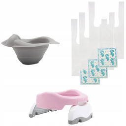 Nocnik Potette Plus 2719 Różowo-biały