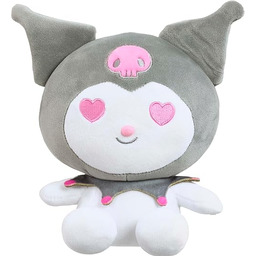Hello Kitty Kuromi Plush, miękka zabawka 16 cm,