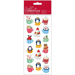 Create Christmas Naklejki, wielokolorowe, jeden rozmiar