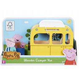 Peppa Drewniany Kamper z figurką 07388