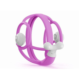 Mombella, Gryzak Z Grzechotką Ślimak Deluxe Purpurowy Mombella