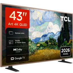 Telewizor TCL 43A400 Pro 43" QLED 4K Google
