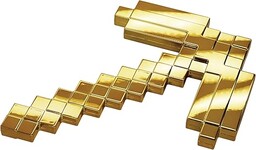 Disguise 14144 Minecraft Gold Slick kilof, 50 cm
