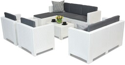 Komplet mebli wypoczynkowych z technorattanu Colorado Relax Corner
