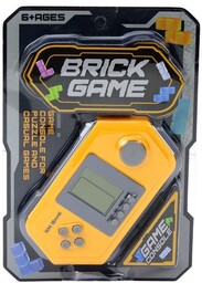 Gra Konsola Elektroniczna Tetris Brick Game Szaro -