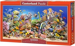 Castorland C-400089-2 Underwater Life,puzzle, 4000 elementów, czerwone