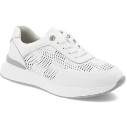 S.Barski Białe Sneakersy Sportowe Obuwie Damskie