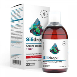 Silidrop+ krzem organiczny MMST + bor, Aura Herbals,
