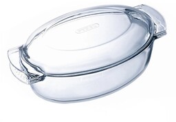 Pyrex Szklane naczynie do zapiekania z pokrywą, 5,8