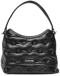Torebka damska - LOVE MOSCHINO JC4042PP1FLD0000 CZARNA