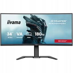 Monitor iiyama G-Master GCB3484WQSU-B1 34 zakrzywione Uwqhd Va