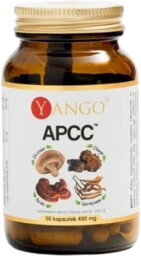 YANGO APCC Reishi Shitake Kordyceps Chaga, 50 kapsułek