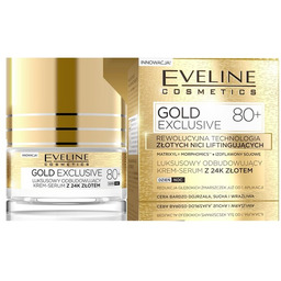 Eveline Gold Lift Expert 80+ KREM-SERUM DO TWARZY