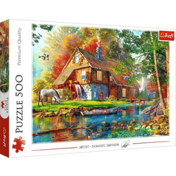 TREFL Puzzle Chatka nad rzeką 37484 (500 elementów)