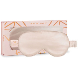 CRYSTALLOVE Opaska na oczy z jedwabiu - 3