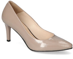 Czółenka Damiss DS-43/1 Naplak Taupe Lakierowane Damiss DS-43/1