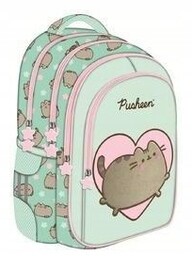Plecak 4 komorowy Pusheen mint