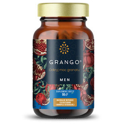 Suplement Nutraceutyczny GRANGO dla mężczyzn wspomagający wzrost testosteronu