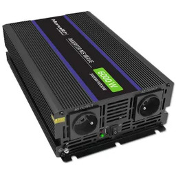 Qoltec Monolith 12/230V 3000/6000W Czarny Przetwornica