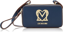 Torebka listonoszka - LOVE MOSCHINO JC4411PP0FKQ0850 GRANATOWA